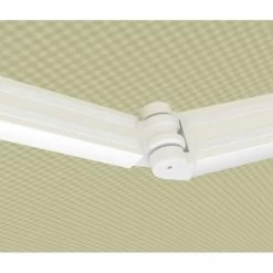 Store Banne Manuel 395x300cm DECO Toile Polyester Beige - X-METAL -Abri De Jardin store banne manuel 395x300cm deco toile polyester beige x metal 4