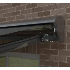 Store Banne Motorisé 295x200cm DECO Toile Polyester Grise - X-METAL 13 Store Banne Motorisé 295x200cm DECO Toile Polyester Grise - X-METAL -Abri De Jardin store banne motorise 295x200cm deco toile polyester grise x metal 5