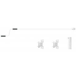 Store Banne Motorisé 350x250cm EASY Toile Polyester Beige - X-METAL -Abri De Jardin store banne motorise 350x250cm easy toile polyester beige x metal 2