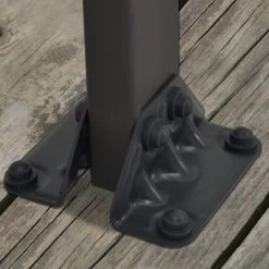 Toit De Terrasse 300x305cm En Aluminium Gris Et Polycarbonate 8mm FERIA - Canopia By Palram -Abri De Jardin toit de terrasse 300x305cm en aluminium gris et polycarbonate 8mm feria palram 5