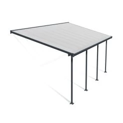 Toit De Terrasse 300x610cm En Aluminium Gris Et Polycarbonate 8mm FERIA - Canopia By Palram 9 Toit De Terrasse 300x610cm En Aluminium Gris Et Polycarbonate 8mm FERIA - Canopia By Palram -Abri De Jardin toit de terrasse 300x610cm en aluminium gris et polycarbonate 8mm feria palram 1