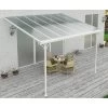 Toit De Terrasse Ajustable En Aluminium Laqué Blanc 3,05x4,36m X-METAL -Abri De Jardin toit de terrasse ajustable en aluminium laque blanc 305x436m x metal