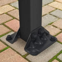 Toit De Terrasse En Aluminium Gris 3x9,15m + PC 16mm Olympia - Palram - Canopia -Abri De Jardin toit de terrasse en aluminium gris 3x915m pc 16mm olympia palram 2