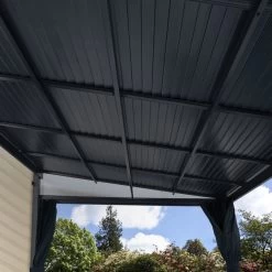 Abri De Jardin -Abri De Jardin tonnelle adossee portland 484x298cm en aluminium et acier galvanise sojag 1