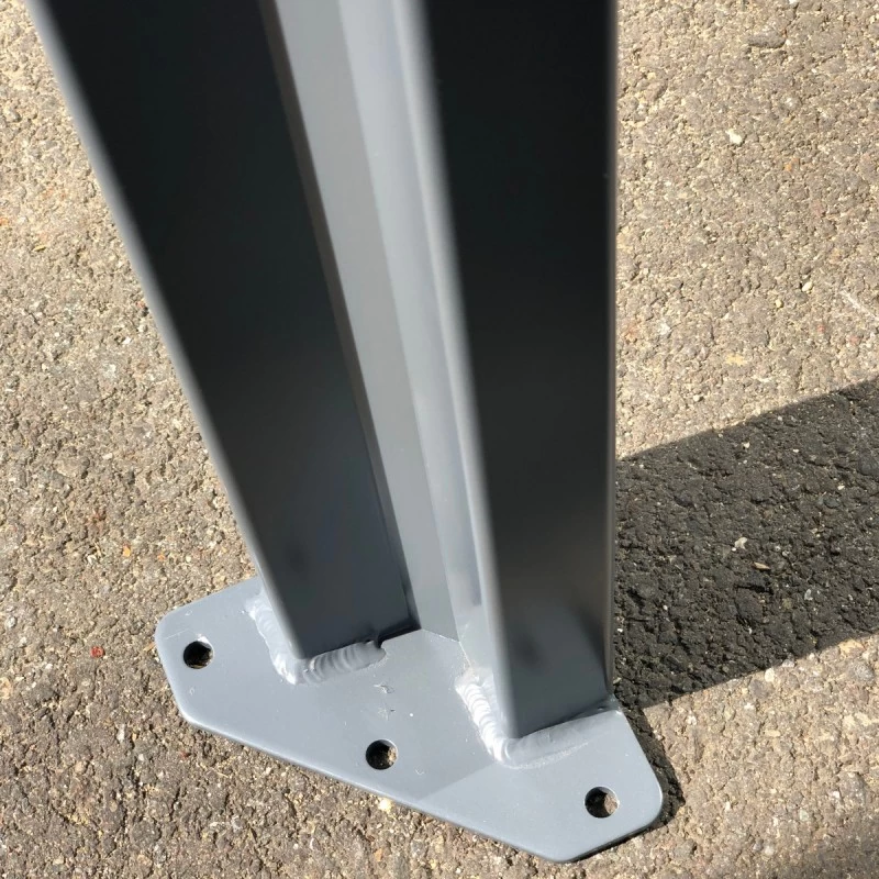 Tonnelle Couv’Terrasse® E Store 3x3m En Aluminium Laqué Gris Et Polycarbonate 8mm - Chalet Et Jardin 5 Tonnelle Couv’Terrasse® E Store 3x3m En Aluminium Laqué Gris Et Polycarbonate 8mm - Chalet Et Jardin – Image 3