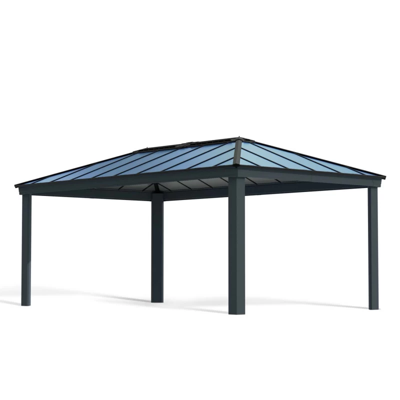 Tonnelle De Jardin En Alu Et Polycarbonate Dallas 6100 – Canopia 4 Tonnelle De Jardin En Alu Et Polycarbonate Dallas 6100 – Canopia – Image 2