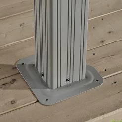 Tonnelle De Jardin Messina 298x363cm En Aluminium Thermolaqué Champagne– SOJAG -Abri De Jardin tonnelle de jardin messina 298x363cm en aluminium thermolaque champagne sojag 3