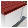 Tuiles Métalliques Rouges - Pack Prêt à La Pose Pour Abri Woodlife Garden 9m²+9m² Terrasse -Abri De Jardin tuiles metalliques rouges pack pret a la pose pour abri woodlife 9m9m terrasse
