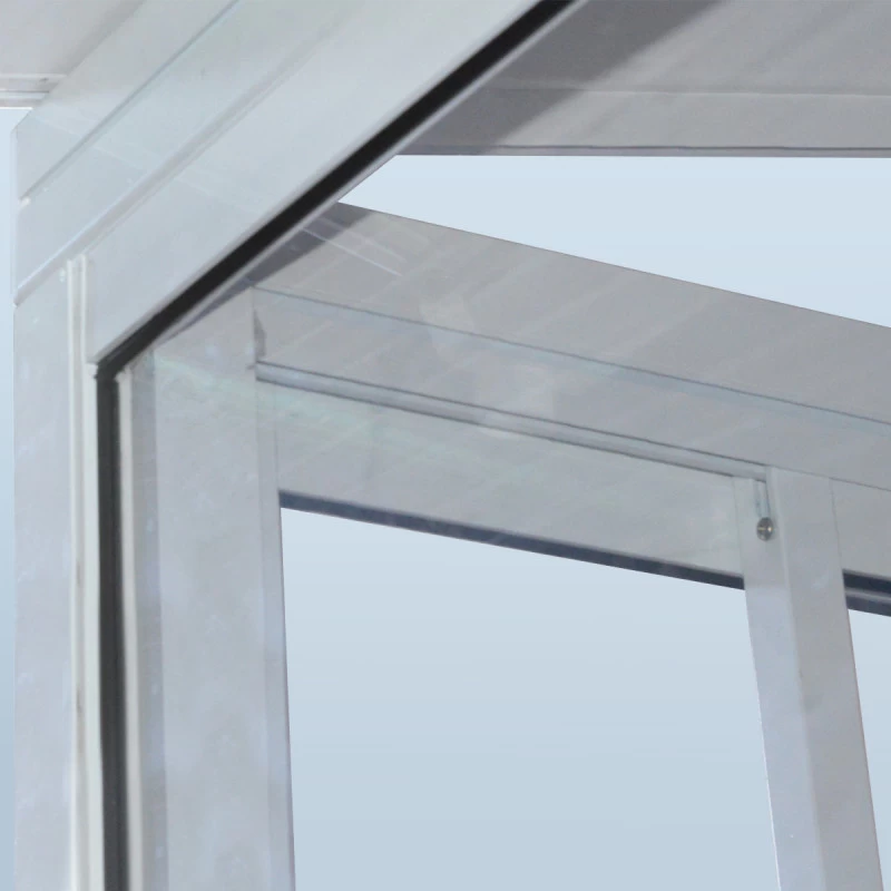 Véranda 300x305cm En Aluminium Blanc Et Polycarbonate 8mm Sanremo - Canopia By Palram 7 Véranda 300x305cm En Aluminium Blanc Et Polycarbonate 8mm Sanremo - Canopia By Palram – Image 5