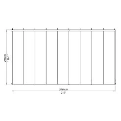 Véranda 300x546cm En Alu Blanc Et Polycarbonate 8mm Sanremo - Palram - Canopia 10 Véranda 300x546cm En Alu Blanc Et Polycarbonate 8mm Sanremo - Palram - Canopia -Abri De Jardin veranda 300x546cm en alu blanc et polycarbonate 8mm sanremo palram 2