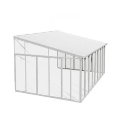Véranda 400x425cm En Alu Blanc Et Polycarbonate 8mm Sanremo - Palram - Canopia 10 Véranda 400x425cm En Alu Blanc Et Polycarbonate 8mm Sanremo - Palram - Canopia -Abri De Jardin veranda 400x425cm en alu blanc et polycarbonate 8mm sanremo palram 2