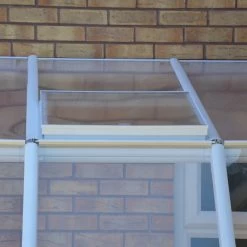 Véranda En PVC Et Polycarbonate Transparent 200x324cm Sun Room - Canopia By Palram -Abri De Jardin veranda en pvc et polycarbonate transparent 200x324cm sun room rion 3