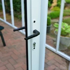 Véranda En PVC Et Polycarbonate Transparent 258x508cm Sun Room - Canopia By Palram -Abri De Jardin veranda en pvc et polycarbonate transparent 258x508cm sun room rion 1