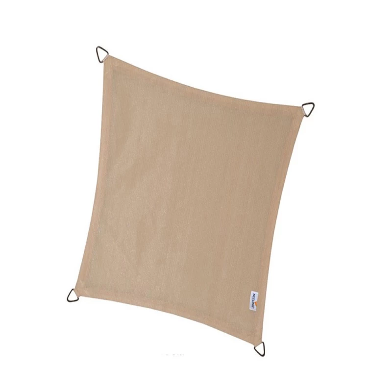 Voile D'ombrage Rectangle Coolfit 400x300cm Couleur Crème – NESLING 3 Voile D'ombrage Rectangle Coolfit 400x300cm Couleur Crème – NESLING