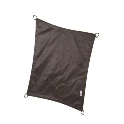 Voile D'ombrage Rectangulaire 400x300cm Noir Coolfit - NESLING