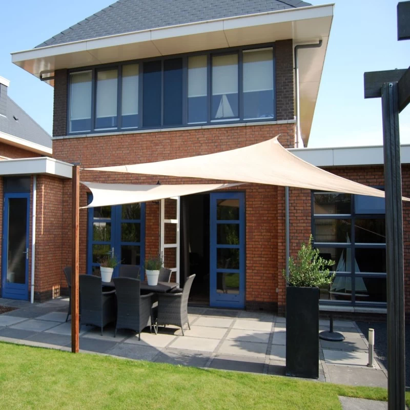 Voile D'ombrage Triangle Coolfit 500x500x500cm Sable - NESLING 5 Voile D'ombrage Triangle Coolfit 500x500x500cm Sable - NESLING – Image 3