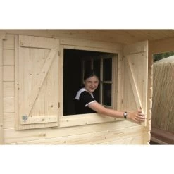 Volets En Bois Massif Pour Abris De Jardin SOLID